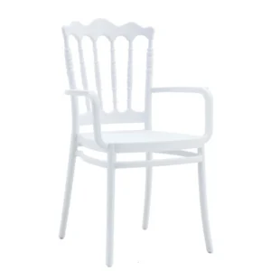 mobiliario-contract-sillon wedding apilable polipropileno blanco 1